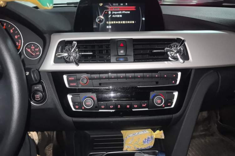 Used BMW 3 Series 2016 320Li Fashion Model Audio And AC Panel