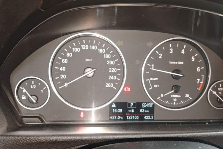 Used BMW 3 Series 2016 320Li Ambition Model Instrument Cluster