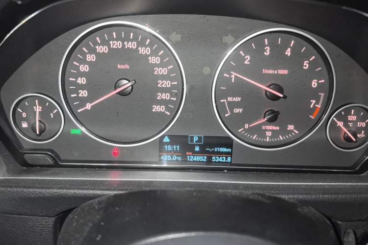 Used BMW 3 Series 2016 320Li Fashion Model Instrument Cluster