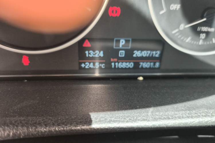 Used BMW 3 Series 2016 320Li Ambition Model Odometer Close Up