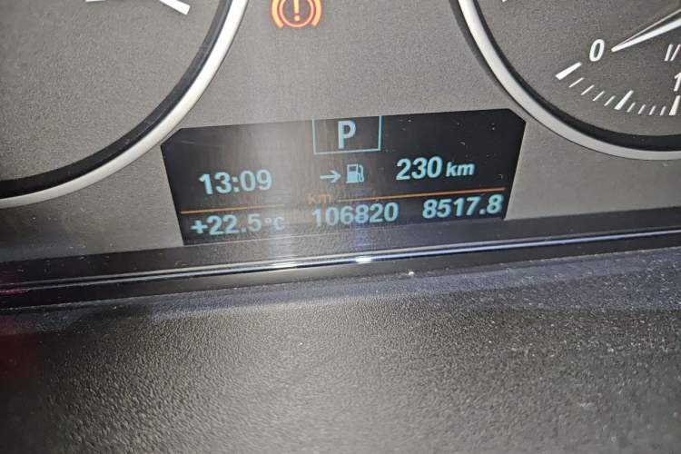 Used BMW 3 Series 2016 320Li Ambition Model Odometer Close Up