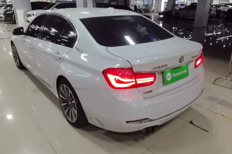 Used BMW 3 Series 2016 328Li xDrive Luxury Design Package Rear Left 45 Deg