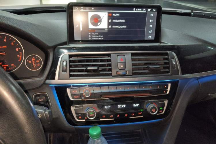 Used BMW 3 Series 2017 320Li Fashion Model Audio And AC Panel