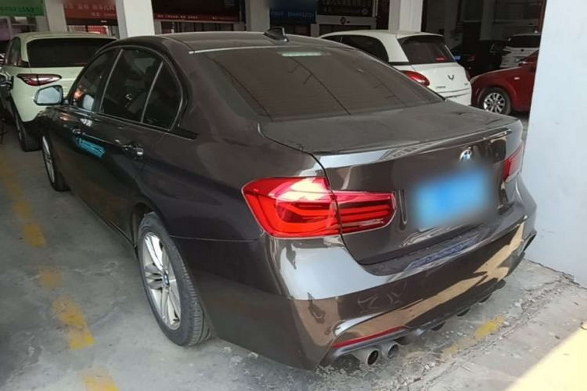 Used BMW 3 Series 2017 320Li Fashion Model Rear Left 45 Deg