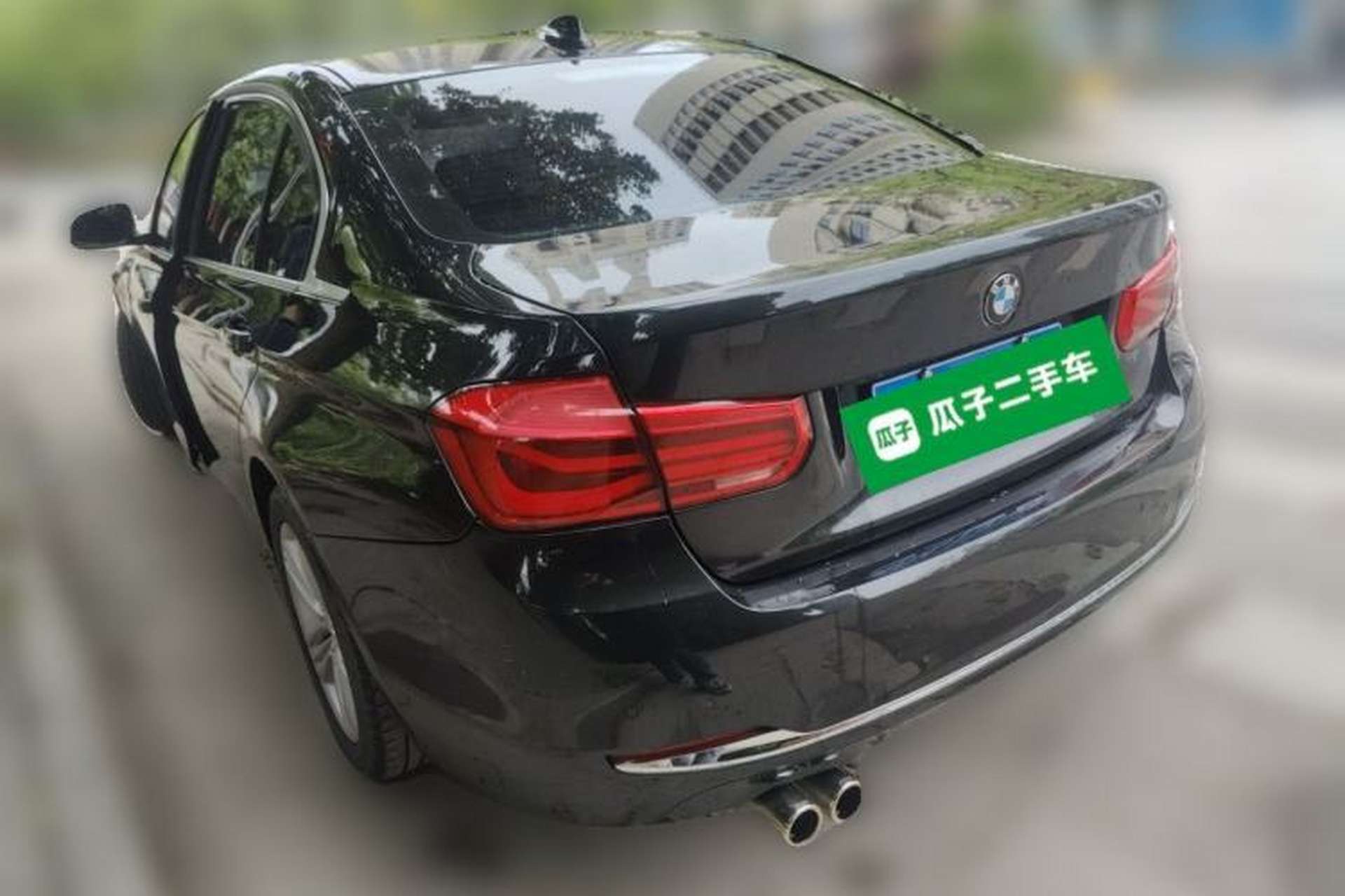 Used BMW 3 Series 2017 320Li Fashion Model Rear Left 45 Deg