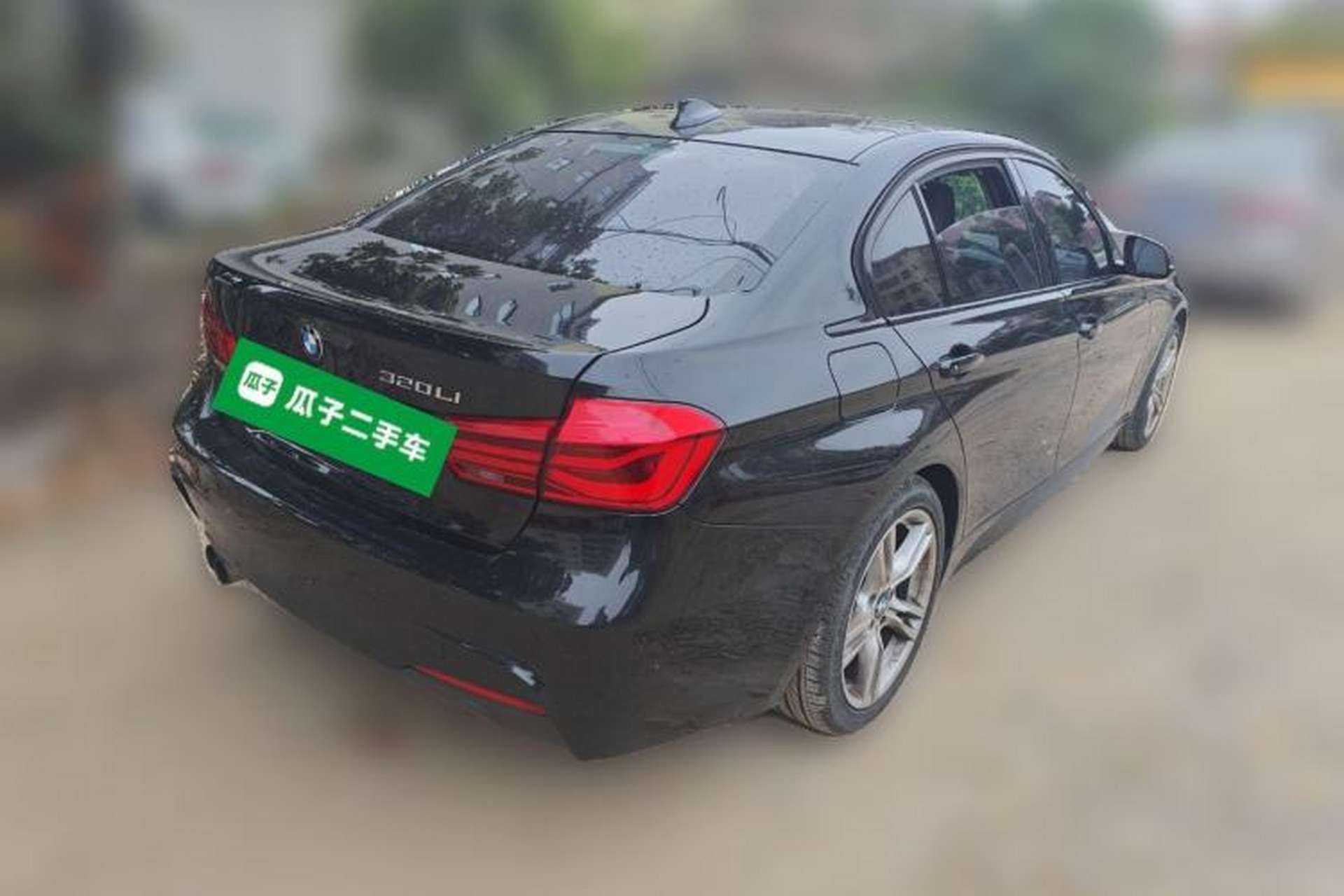 Used BMW 3 Series 2017 320Li M Sport Edition Rear Right 45 Deg