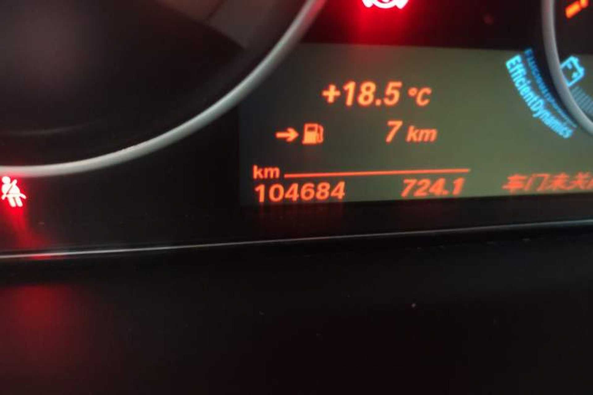 Used BMW 3 Series 2017 320Li M Sport Edition Odometer Close Up