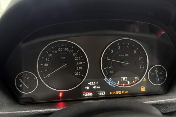 Used BMW 3 Series 2017 320Li M Sport Edition Odometer Close Up
