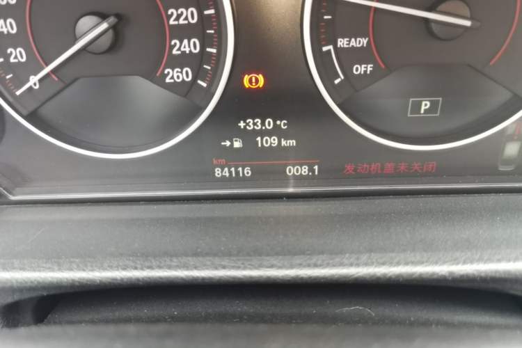 Used BMW 3 Series 2017 330Li M Sport Edition Odometer Close Up