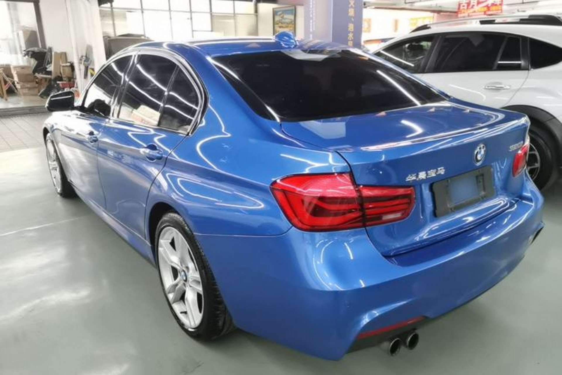 Used BMW 3 Series 2017 320i M Sport Rear Left 45 Deg