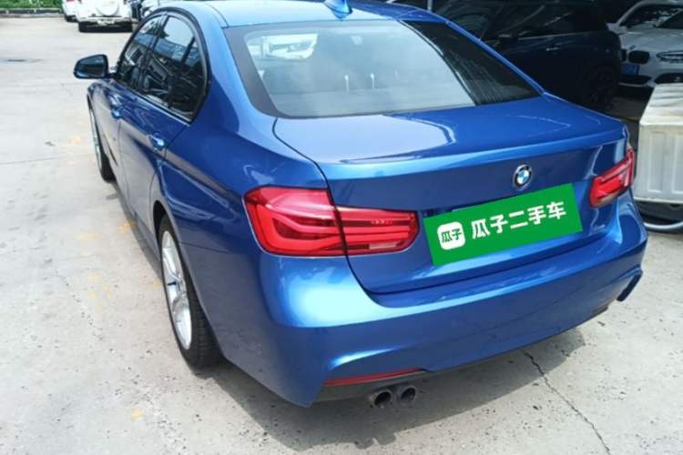 Used BMW 3 Series 2017 330i M Sport Edition Rear Left 45 Deg