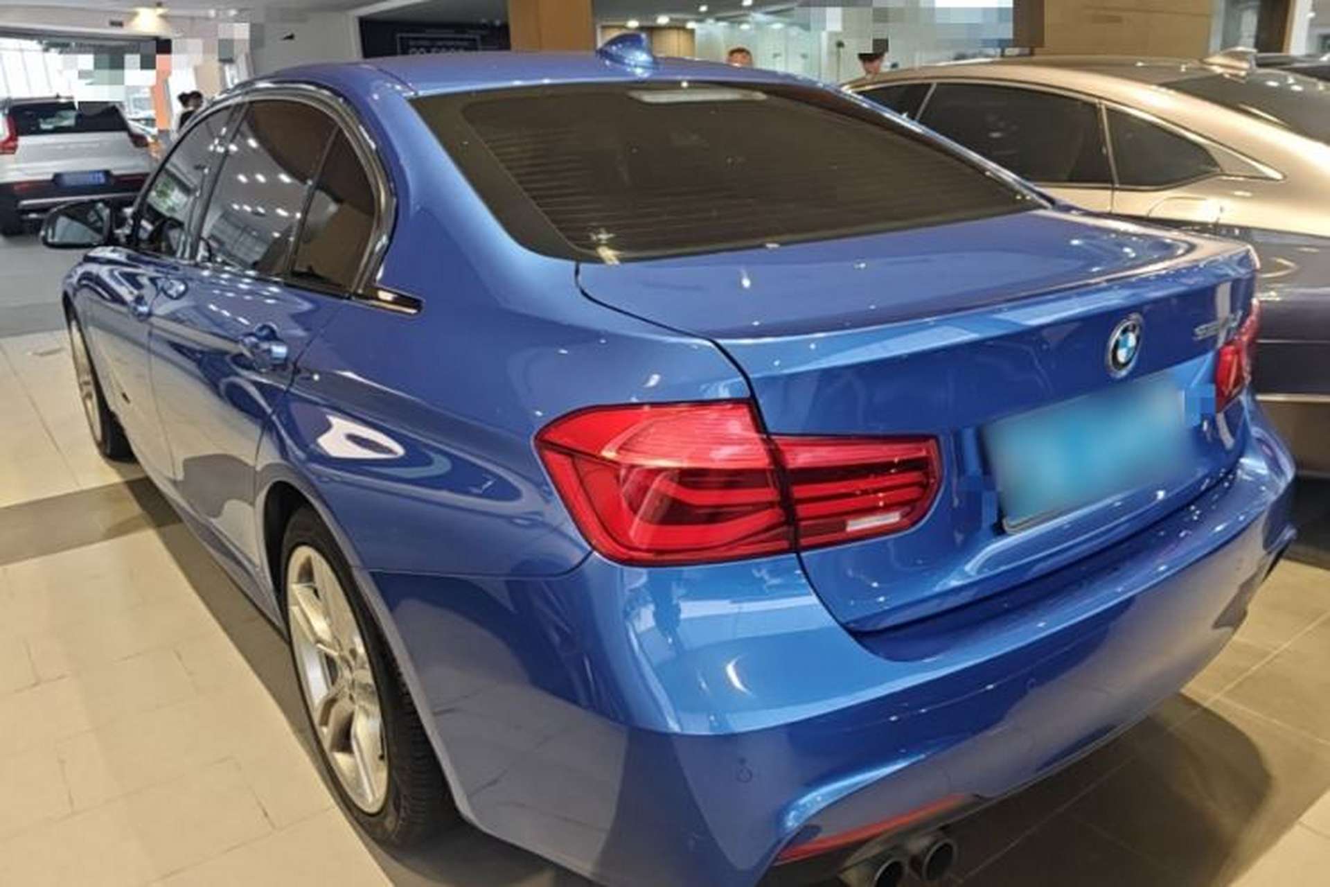 Used BMW 3 Series 2017 320Li M Sport Edition Rear Left 45 Deg