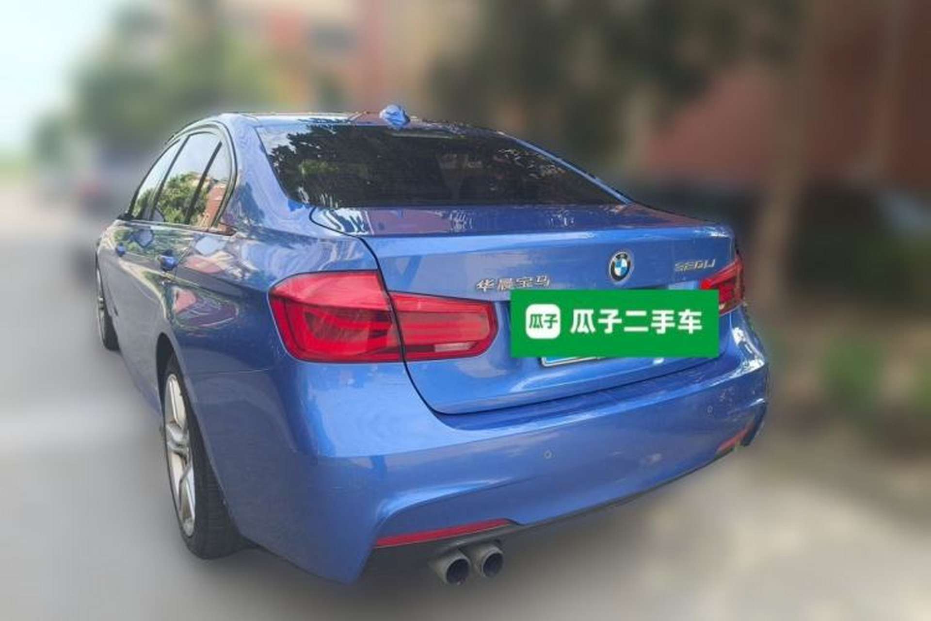 Used BMW 3 Series 2017 320Li M Sport Edition Rear Left 45 Deg