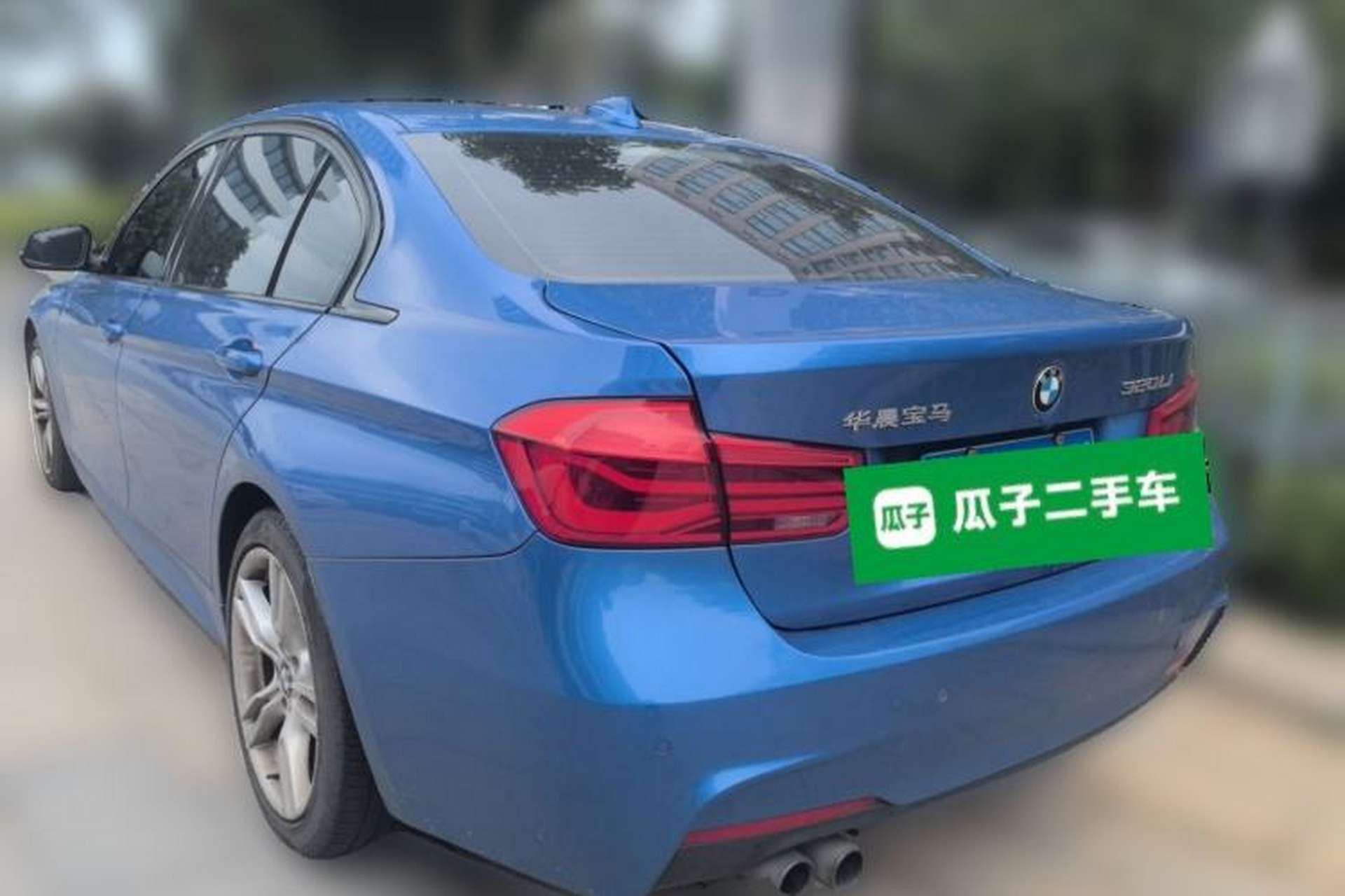 Used BMW 3 Series 2017 320Li M Sport Edition Rear Left 45 Deg