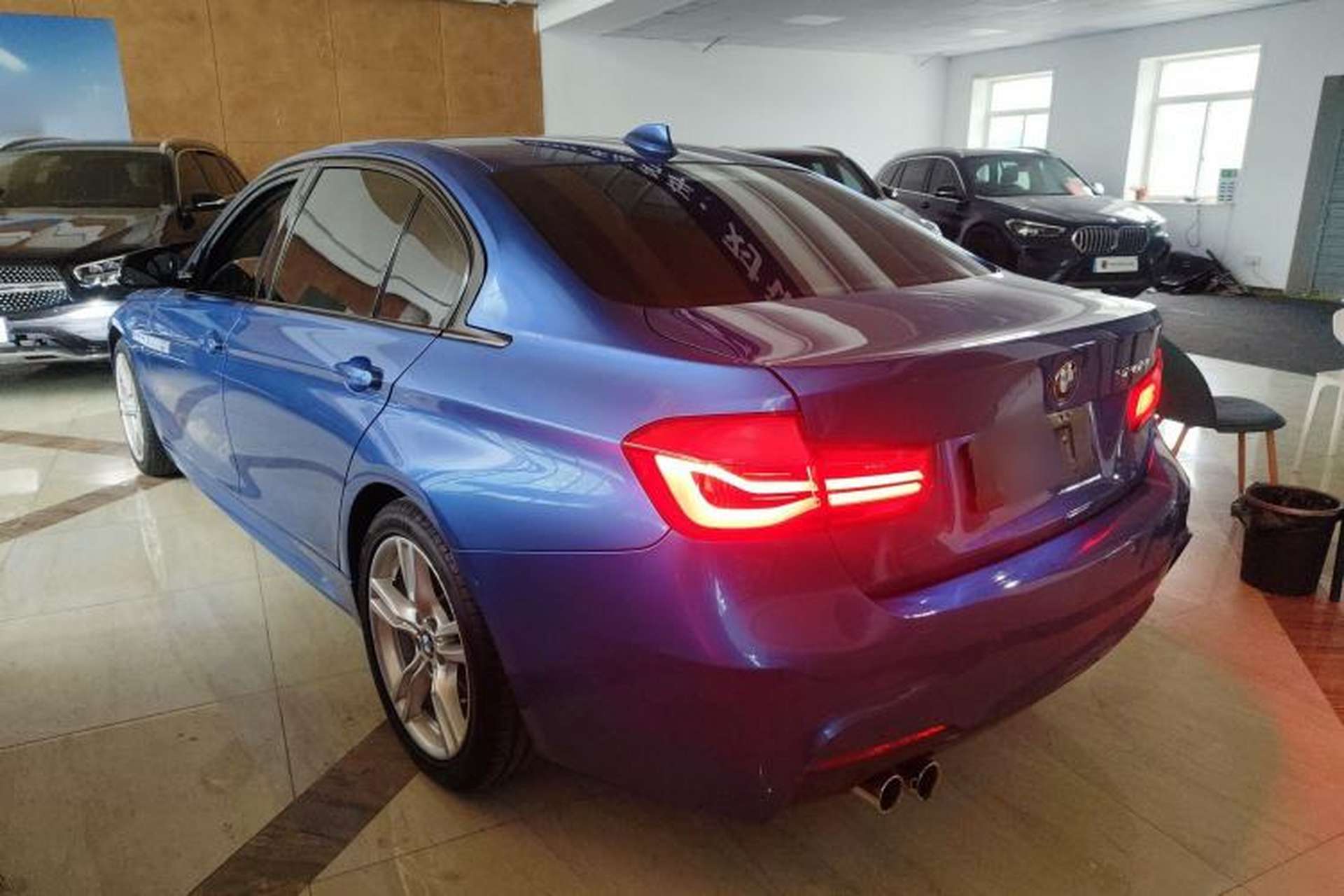 Used BMW 3 Series 2017 320Li M Sport Edition Rear Left 45 Deg