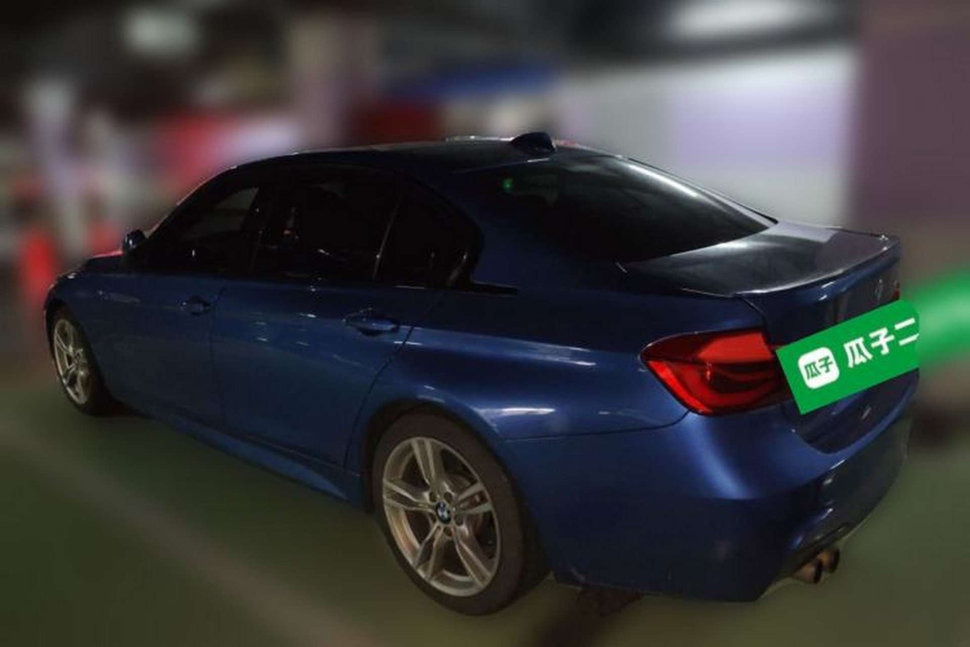 Used BMW 3 Series 2017 320Li M Sport Edition Rear Left 45 Deg