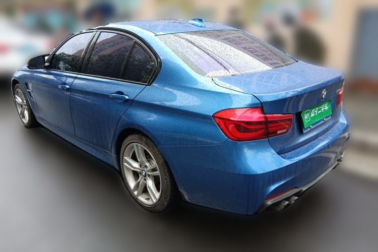 Used BMW 3 Series 2017 330i M Sport Edition Rear Left 45 Deg