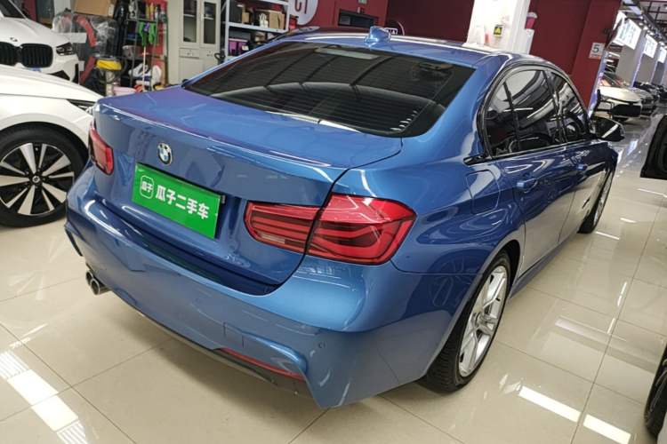 Used BMW 3 Series 2017 320Li M Sport Edition Rear Right 45 Deg