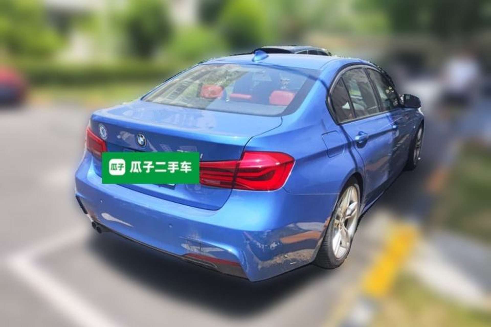 Used BMW 3 Series 2017 330i M Sport Edition Rear Right 45 Deg
