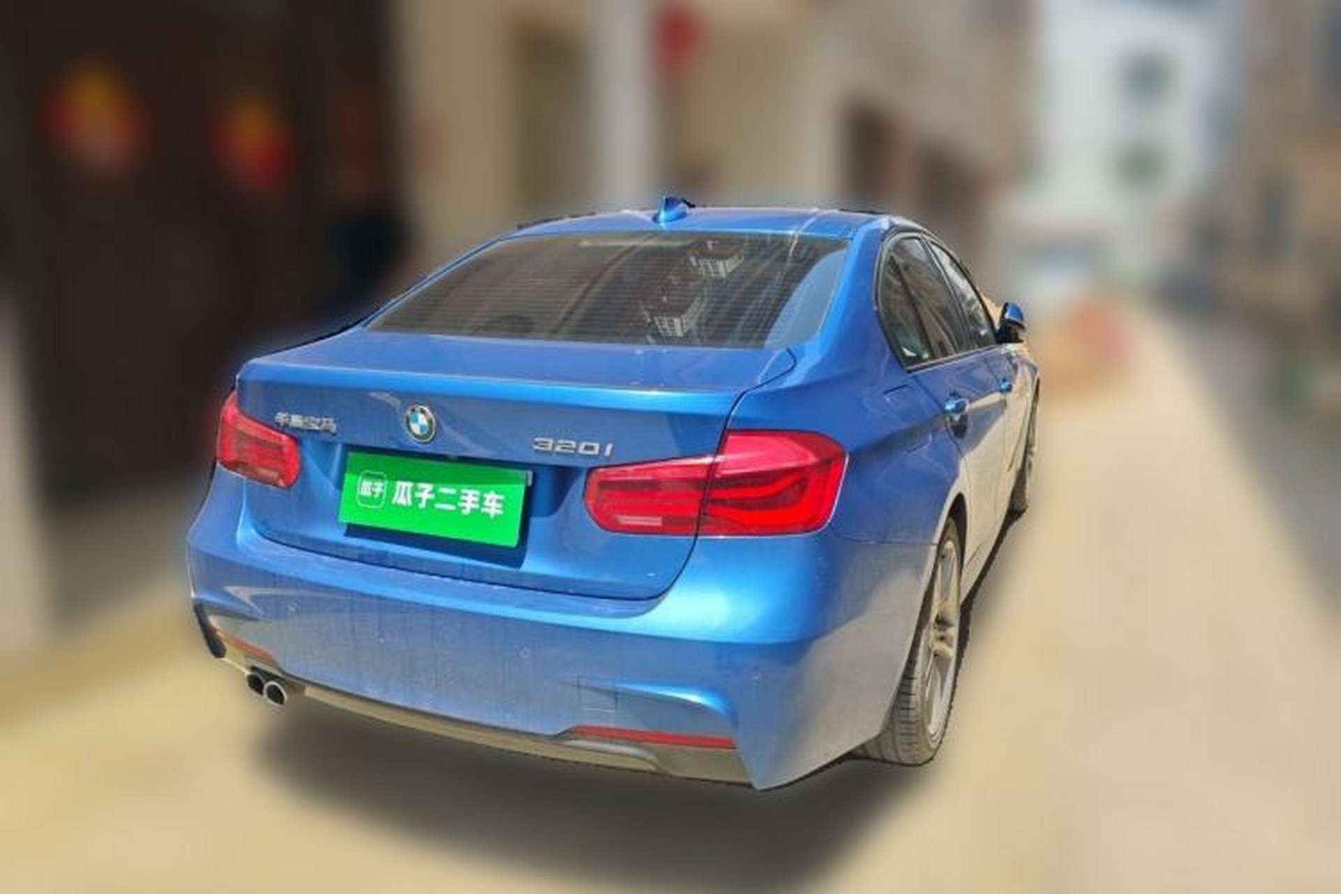 Used BMW 3 Series 2017 320i M Sport Rear Right 45 Deg