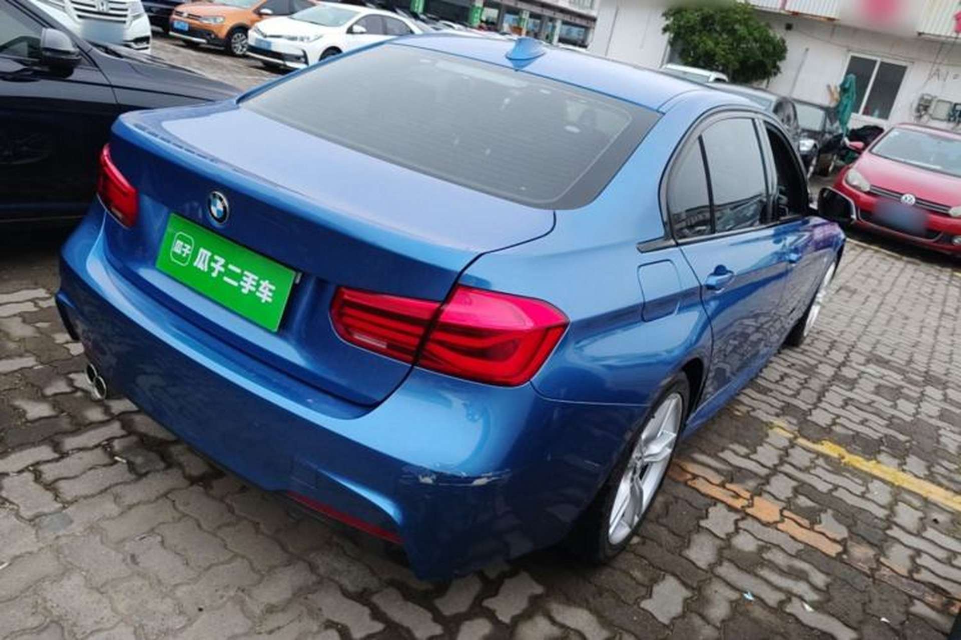 Used BMW 3 Series 2017 320Li M Sport Edition Rear Right 45 Deg