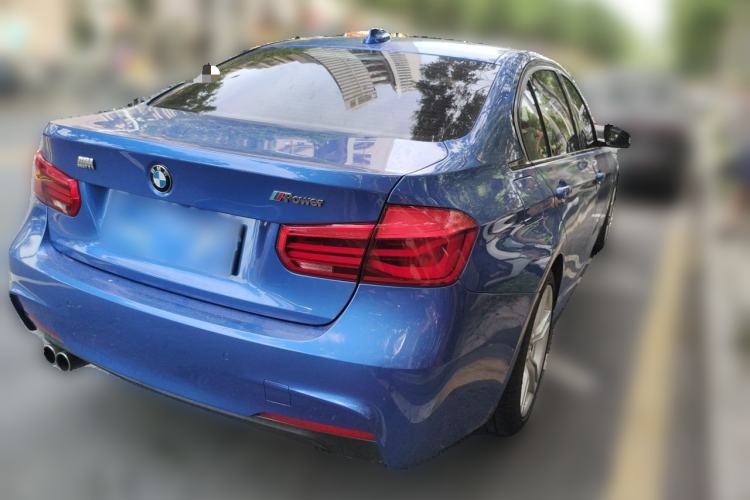Used BMW 3 Series 2017 320Li M Sport Edition Rear Right 45 Deg