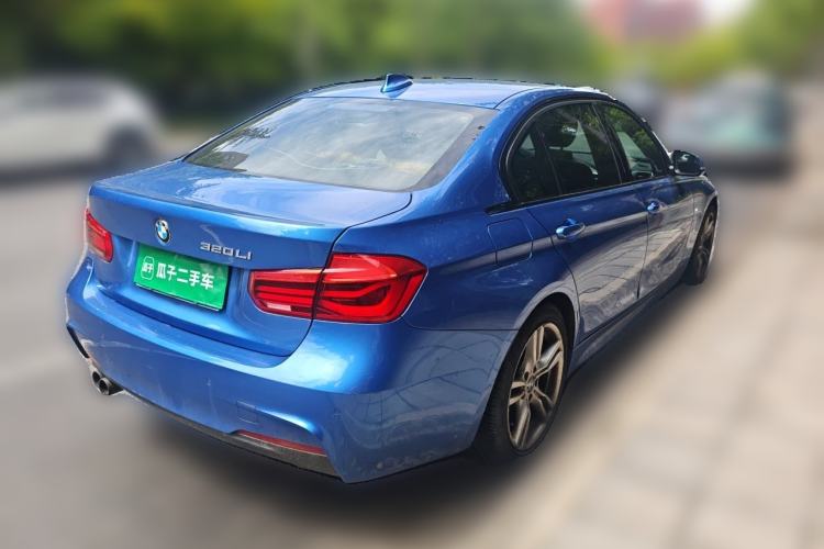 Used BMW 3 Series 2017 320Li M Sport Edition Rear Right 45 Deg