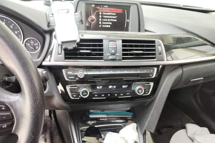 Used BMW 3 Series 2017 320Li Fashion Model Audio And AC Panel