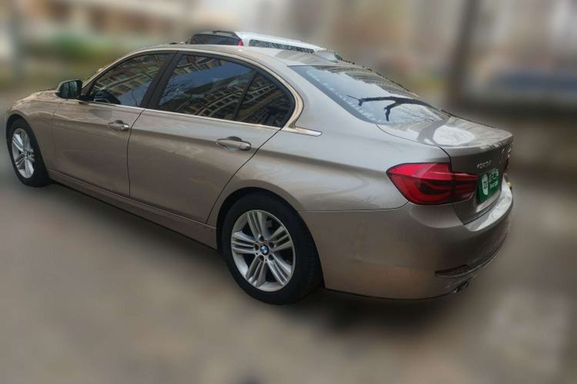 Used BMW 3 Series 2017 320Li Fashion Model Rear Left 45 Deg
