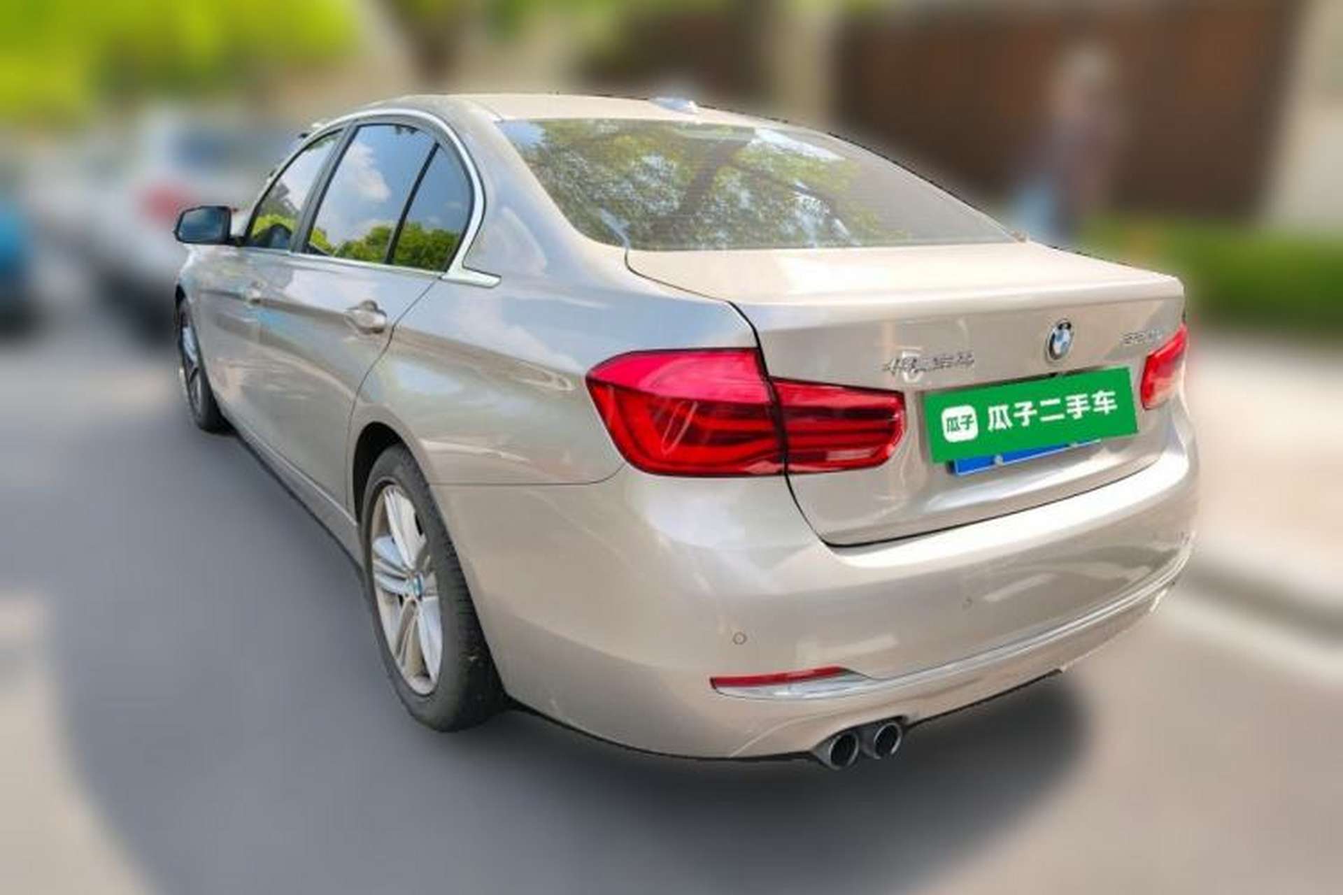 Used BMW 3 Series 2017 320Li Fashion Model Rear Left 45 Deg