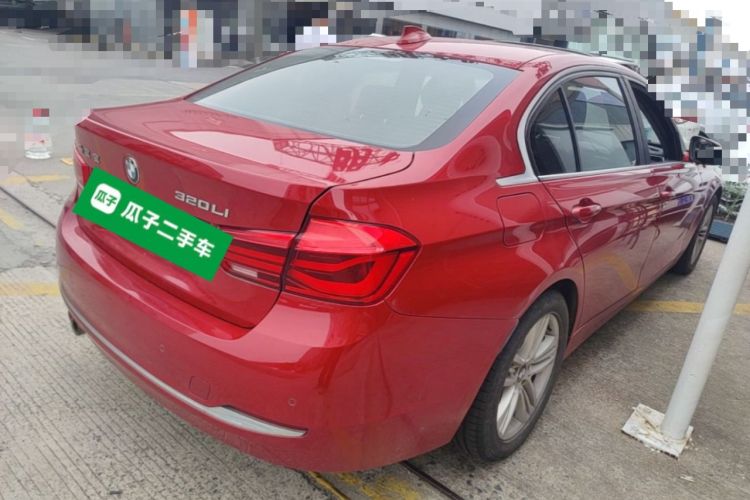 Used BMW 3 Series 2017 320Li Fashion Model Rear Right 45 Deg