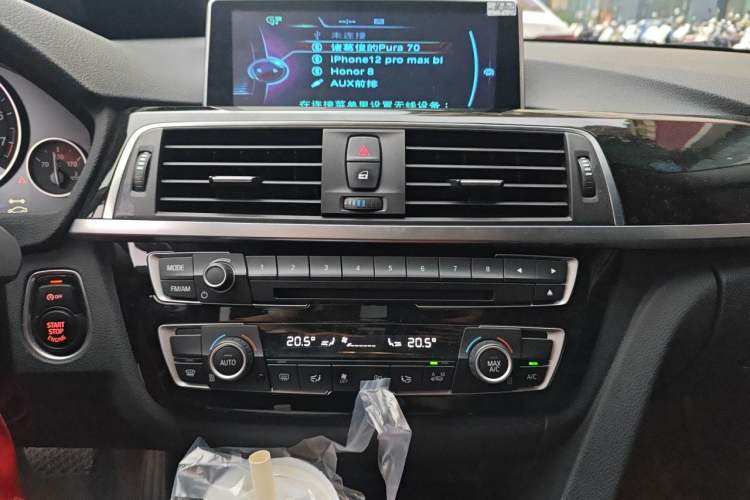 Used BMW 3 Series 2017 320Li Fashion Model Audio And AC Panel