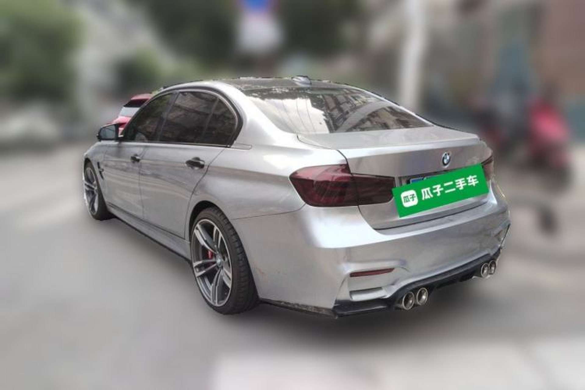 Used BMW 3 Series 2017 320Li M Sport Edition Rear Left 45 Deg