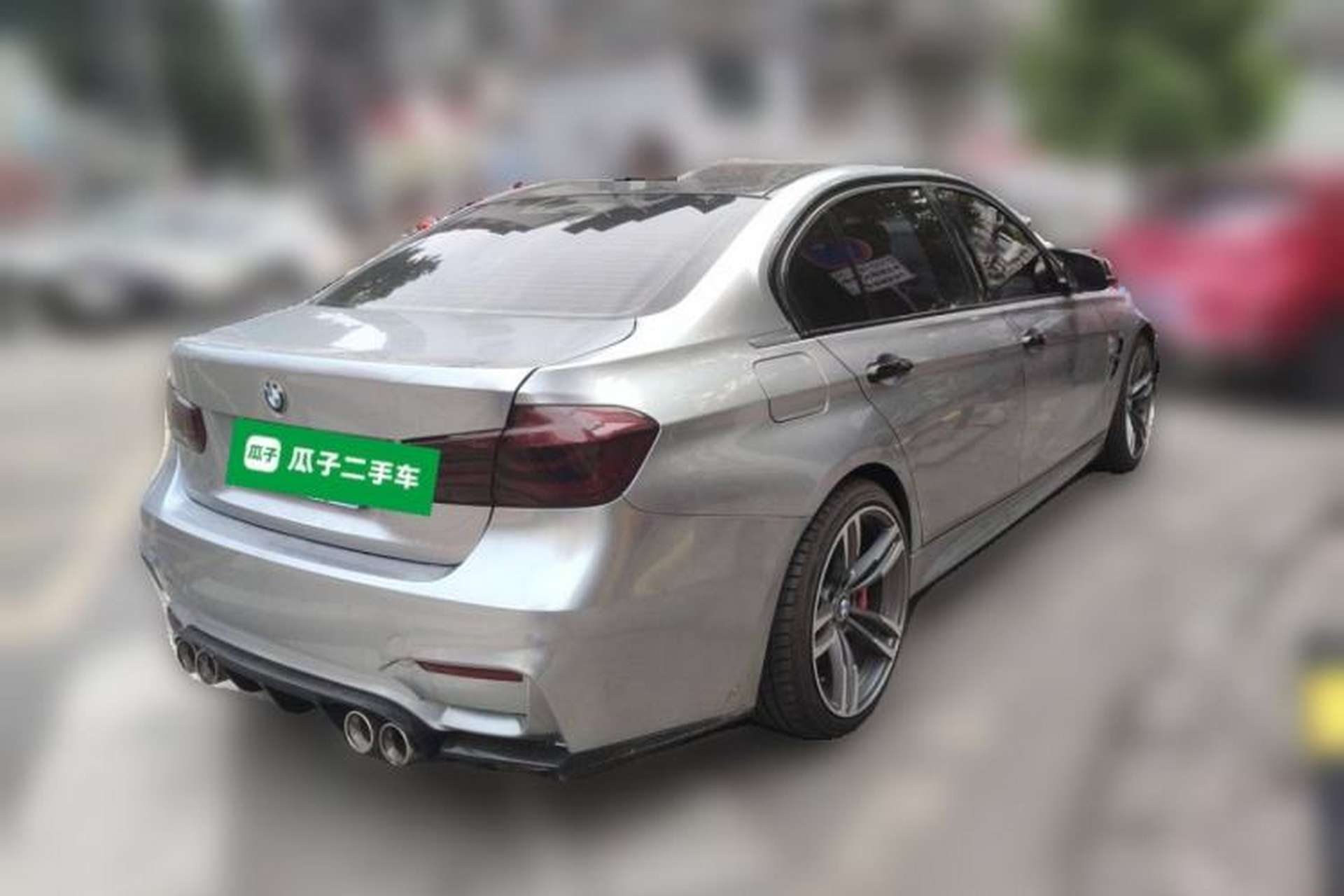 Used BMW 3 Series 2017 320Li M Sport Edition Rear Right 45 Deg