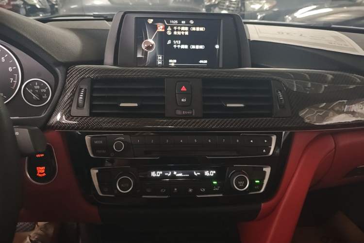 Used BMW 3 Series 2017 320Li Fashion Model Audio And AC Panel