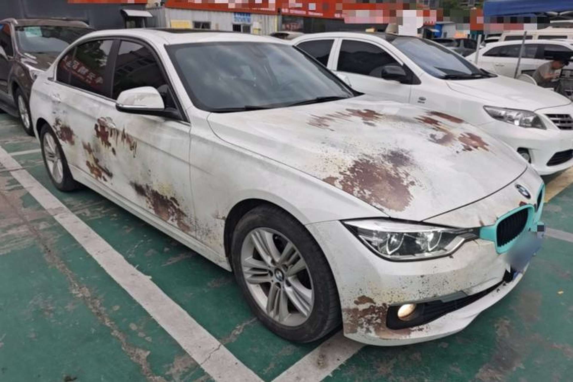 Used BMW 3 Series 2017 320Li Fashion Model Front Right 45 Deg