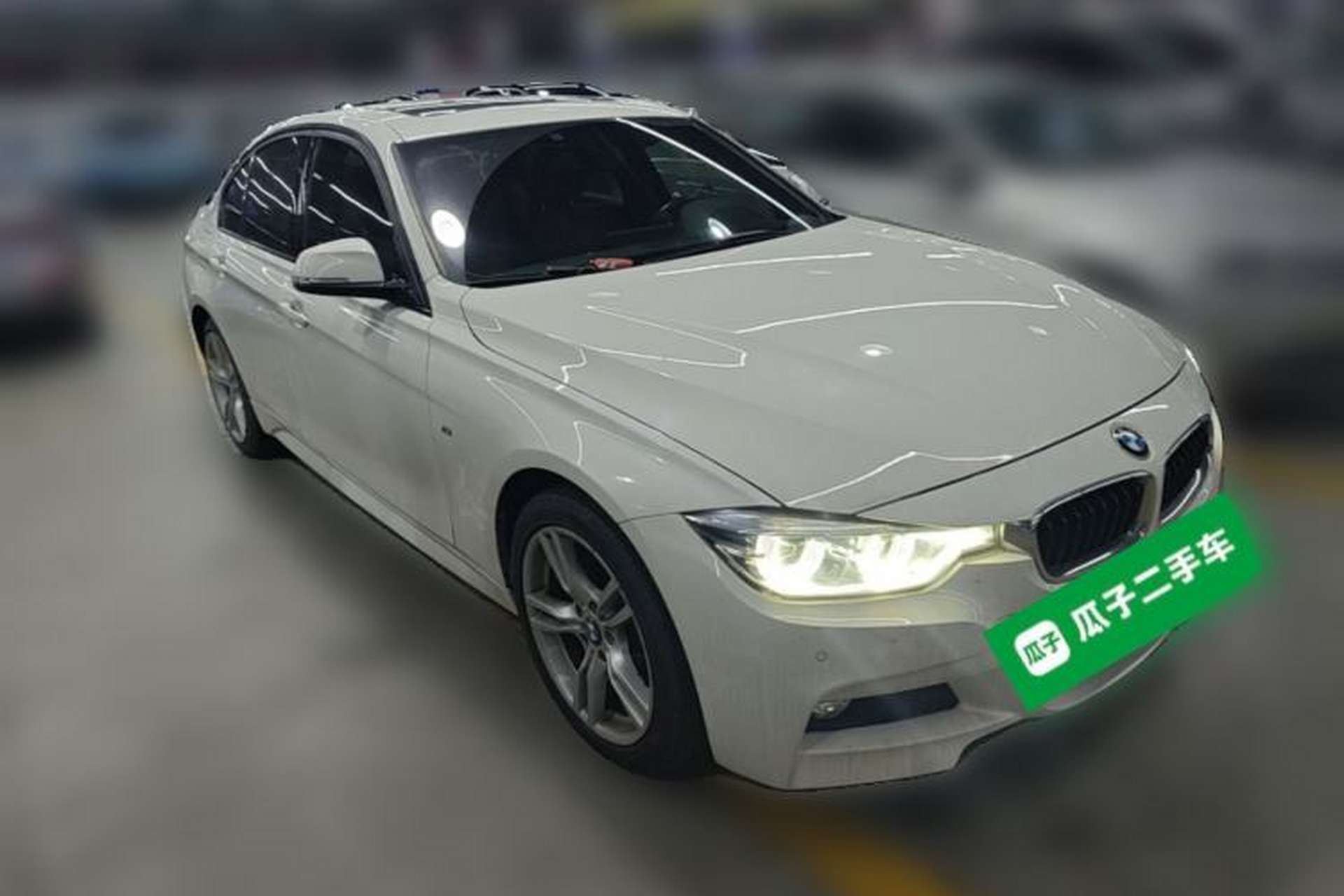 Used BMW 3 Series 2017 330i M Sport Edition Front Right 45 Deg