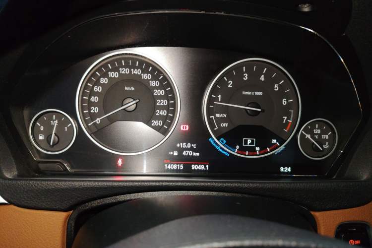 Used BMW 3 Series 2017 330Li xDrive Luxury Design Package Instrument Cluster