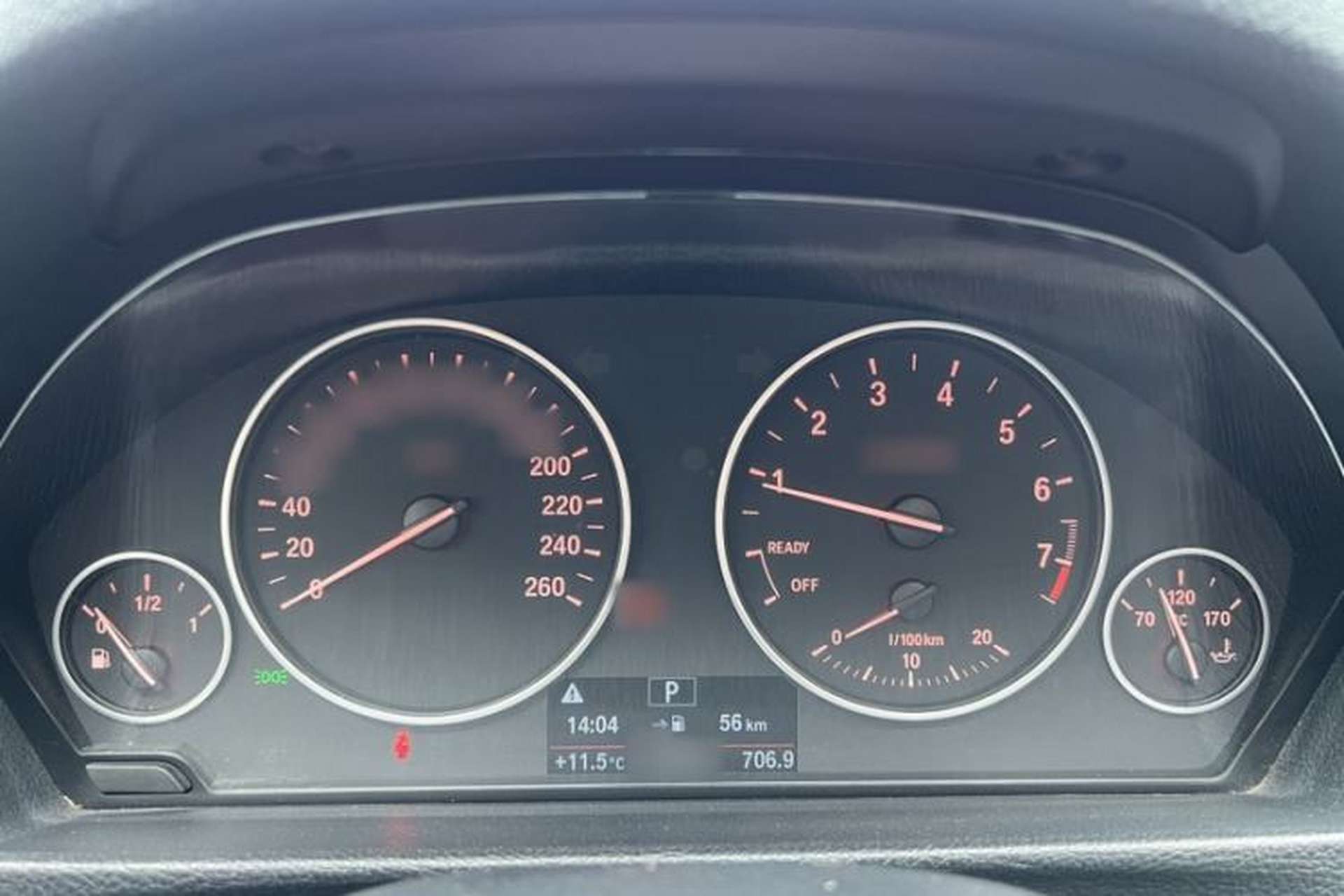 Used BMW 3 Series 2017 320Li Fashion Model Instrument Cluster