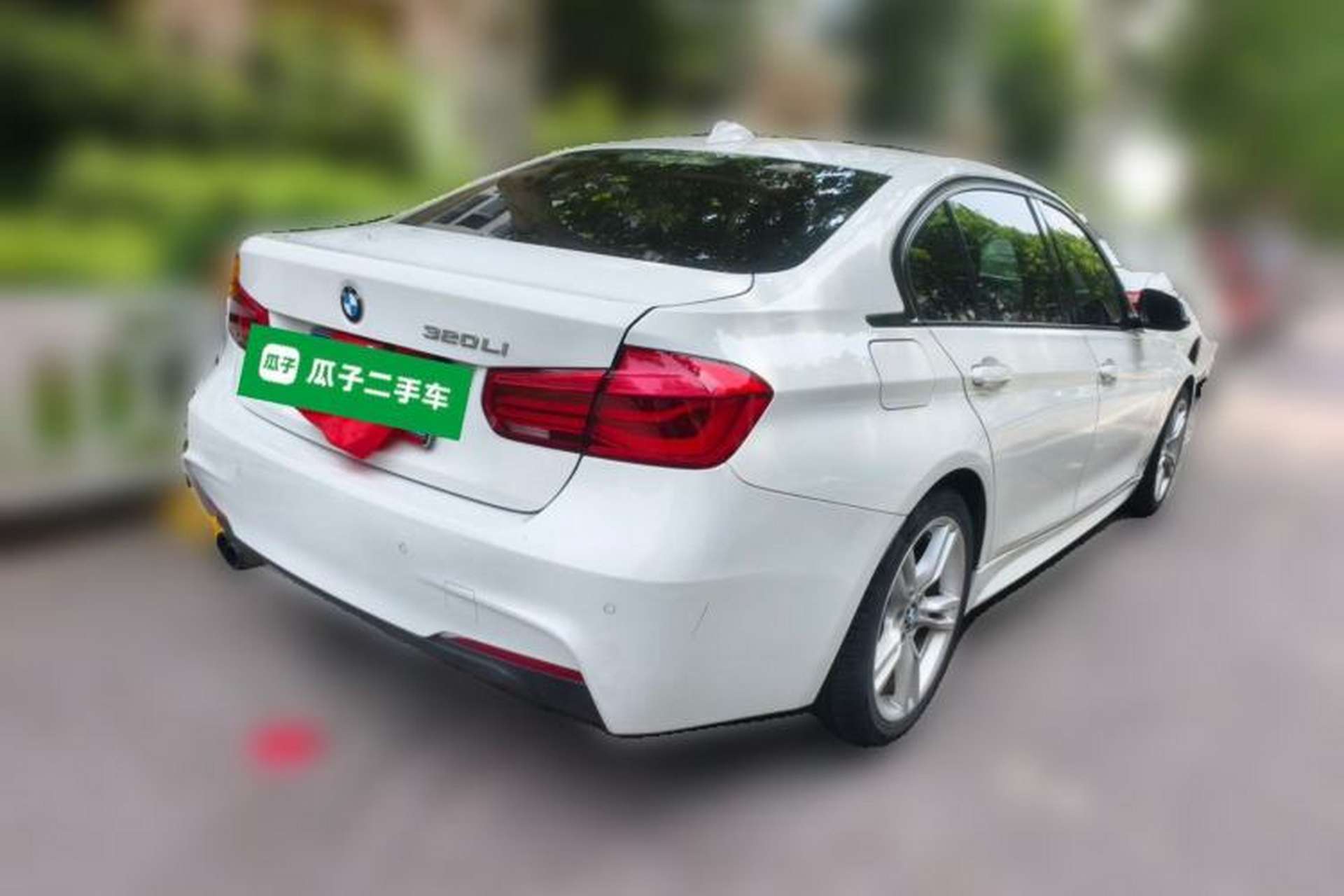 Used BMW 3 Series 2017 320Li M Sport Edition Rear Right 45 Deg