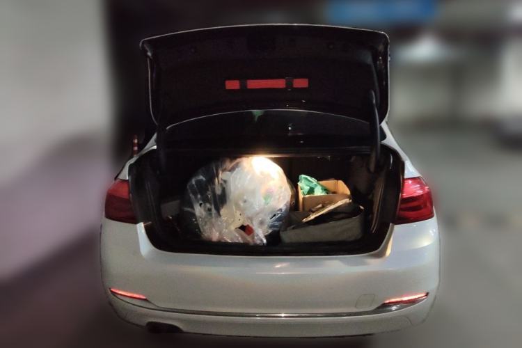 Used BMW 3 Series 2017 320Li Fashion Model Trunk