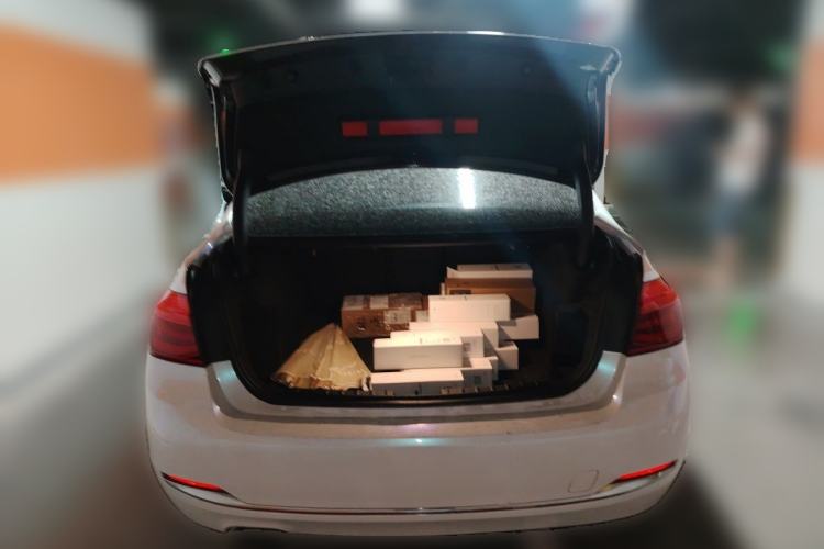 Used BMW 3 Series 2017 320Li Fashion Model Trunk