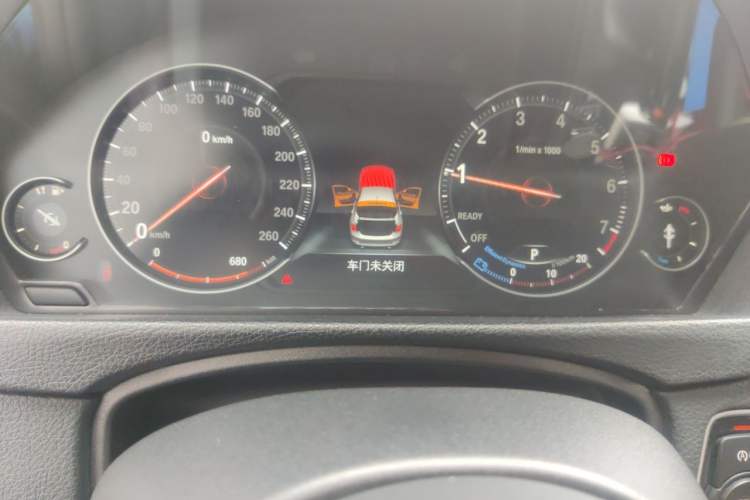 Used BMW 3 Series 2018 320Li M Sport Night Edition Odometer Close Up
