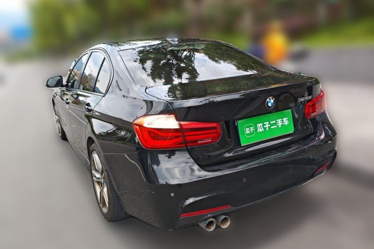 Used BMW 3 Series 2018 320i M Sport Night Edition Rear Left 45 Deg