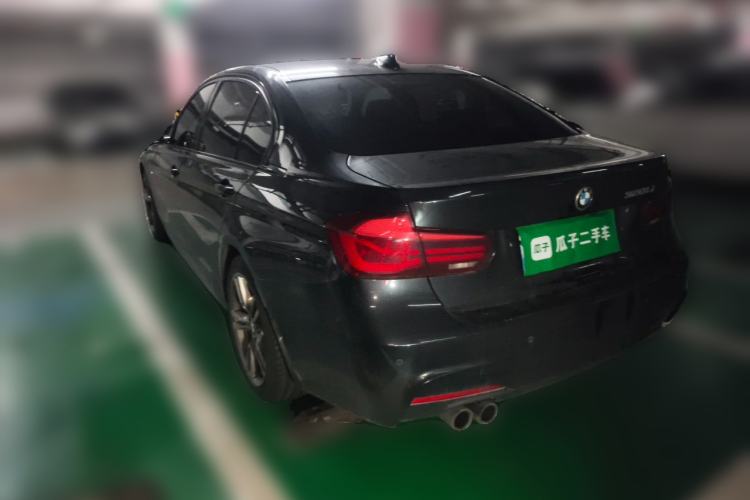 Used BMW 3 Series 2018 320Li M Sport Night Edition Rear Left 45 Deg