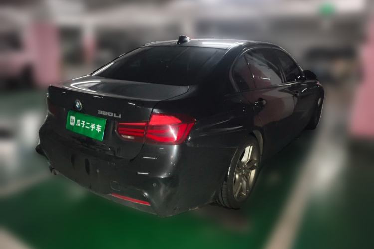Used BMW 3 Series 2018 320Li M Sport Night Edition Rear Right 45 Deg