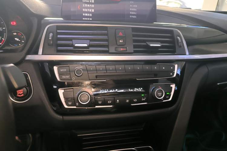 Used BMW 3 Series 2018 320Li Leading Model M Sport Package Audio And AC Panel
