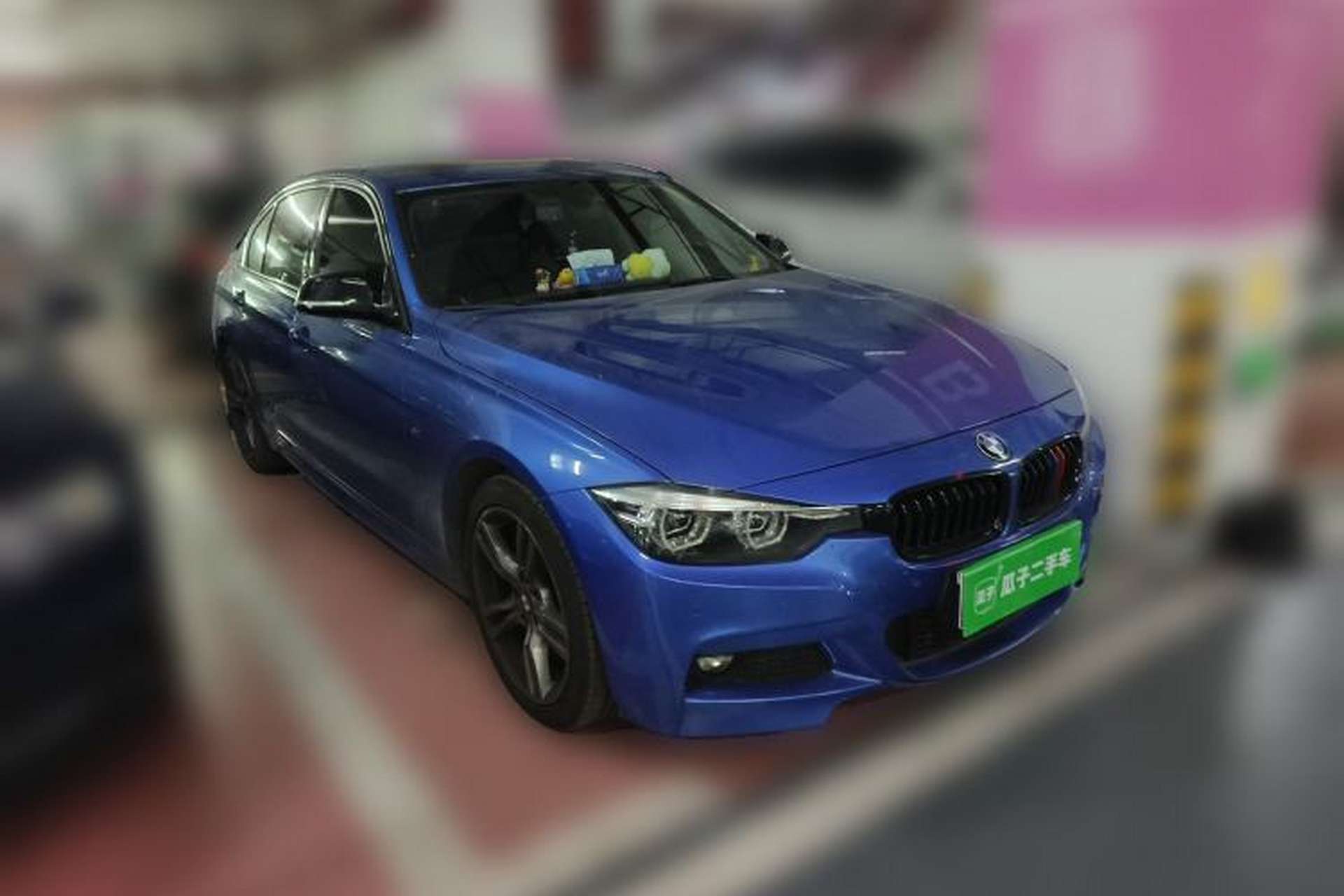 Used BMW 3 Series 2018 320Li M Sport Night Edition Front Right 45 Deg