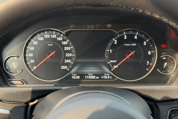 Used BMW 3 Series 2018 320Li M Sport Night Edition Odometer Close Up
