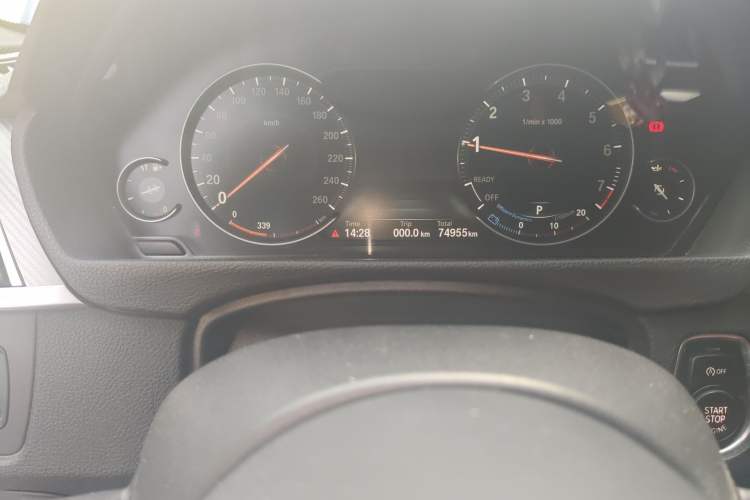 Used BMW 3 Series 2018 330i M Sport Night Edition Odometer Close Up